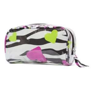 Peace Zebra Printed Cosmetic Bag/Pencil Zipper Case Bag  