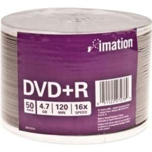  Imation DVD R 16X 4.7GB 50 Bulk Pack Electronics