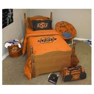  Oklahoma State Beavers Queen Size Bedding In A Bag Sports 