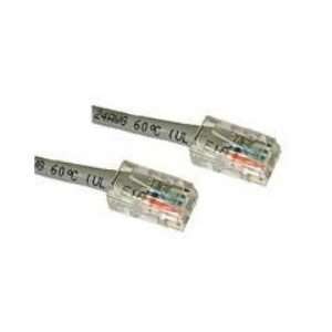  25ft CAT5e Crossover Patch Cable Grey