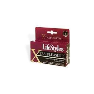 LifeStyles Extra Pleasure Brand 1312 Dual Pleasures Condoms, 12 Count
