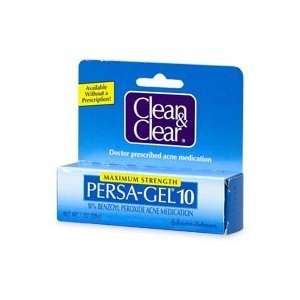  [3 pack] Clean & Clear Persa Gel 10, Maximum Strength Acne 