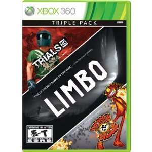  Xbox 360 3PK LIMBO TRIALS HD SPLOSIONFOR XBOX 360 US DVD 