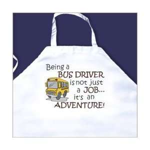  Being a Bus Driver Printed Apron