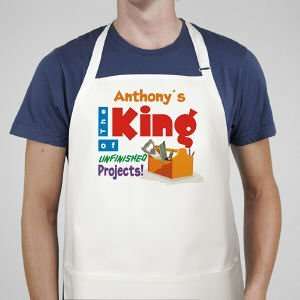  King of Unfinished Projects Apron