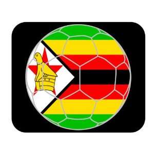  Zimbabwean Soccer Mouse Pad   Zimbabwe 