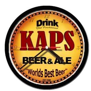  KAPS beer and ale cerveza wall clock 