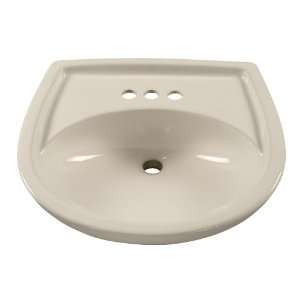 American Standard 0115.404.021 Colony 21 Inch Pedestal Sink Basin with 
