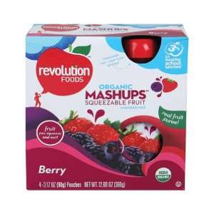 Revolution Foods Mixed Berry Mashups ( 12x4/3.2 OZ)  