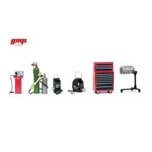  Garage Accessory Set for 1/24 Scale Cars Toys & Games