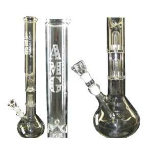  23 AMG 2 Percolator Clear Waterpipe 