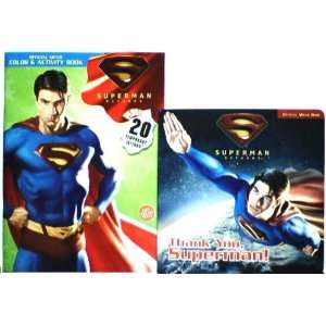  Superman Returns Special 2 Book Set (Official Movie Board 