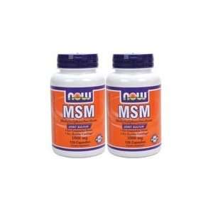  Now Foods M.S.M, Twin 2/120 Caps 1000 mg Health 
