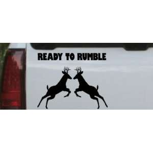  Bucks Fighting Ready To Rumble Funny Hunting And Fishing 