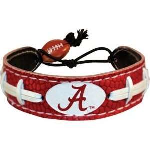   Sports Alabama Crimson Tide Bracelet   A Team Color Football