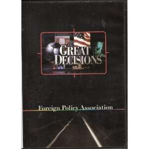  Great Decisions Foreign Policy Association 2005 [DVD 