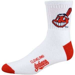  Cleveland Indians White (501) 10 13 Team Logo Tall Socks 