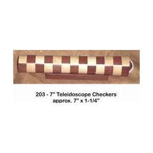  Laminated Checkered Teleidoscope Toys & Games