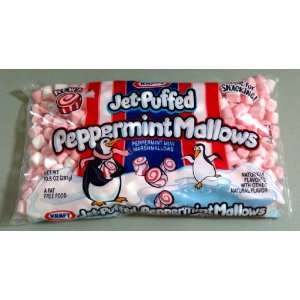 Kraft Jet Puffed Peppermint Mallows Mini Miniature Marshmallows 10.5 