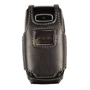  Technocel Fitted Leather Case for LG CE110   Black Cell 