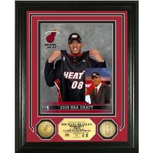   Pick 2008 NBA Draft Day 24KT Gold Coin Photo Mint