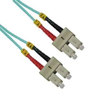  2m SC SC 10Gb 50/125 LOMMF M/M Duplex Fiber Cable (6.56ft 