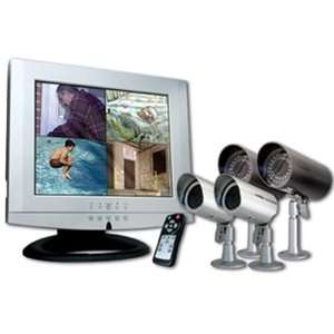  Homeland Security 15680 DVR System with 15 Inch LCD and 