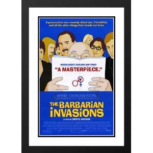 The Barbarian Invasions 32x45 Framed and Double Matted Movie Poster 