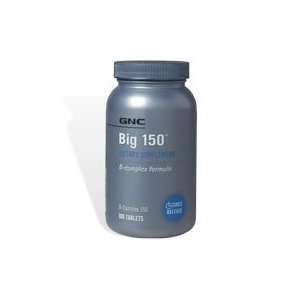  GNC Big 150 (Vitamin B Complex) 100 Tablets Health 