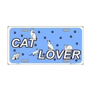  LP   1162 Cat Lover License Plate   2702 Automotive