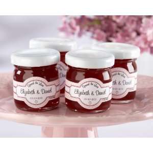 Spread the Love Personalized Strawberry Jam   Set of 24  