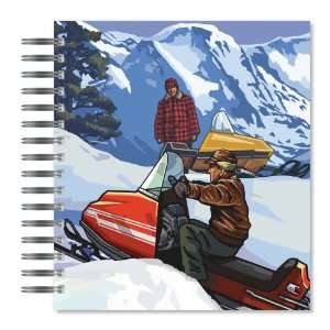  ECOeverywhere Snowmobiling Picture Photo Album, 18 Pages 