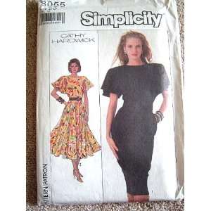   LENGTHS SIZE 20 CATHY HARDWICK DESIGNS SIMPLICITY SEWING PATTERN #8055