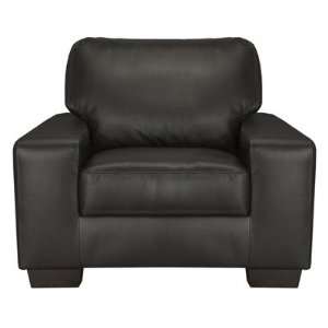  World Class Furniture 7001 Brevia Leather Chair in Black 