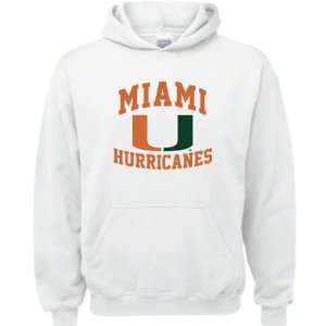   Hurricanes White Youth Aptitude Hooded Sweatshirt