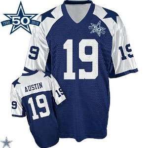  Dallas Cowboys #19 Miles Austin Authentic Blue 