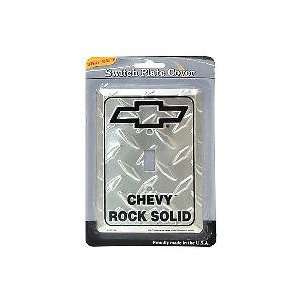  Chevy Rock Solid Metal Switch Plate Cover ADT LS10159 