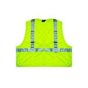  ERB 14625 S15Z ANSI Class 2 Zippered Mesh Safety Vest with 