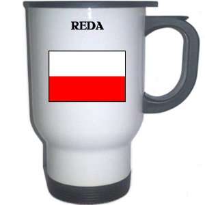  Poland   REDA White Stainless Steel Mug 