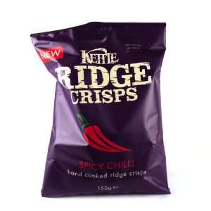 Kettle Ridge Crisps Spicy Chilli 150g Grocery & Gourmet Food