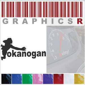 Sticker Decal Graphic   Rock Climber Okanogan Guide Crag A832   Carbon 