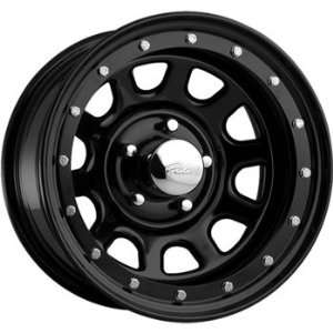 Pacer Street Lock 15x12 Black Wheel / Rim 5x5.5 with a  63mm Offset 