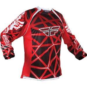  Fly Racing Evolution Youth Motocross MX Jersey Red/Black 
