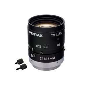  Pentax C31634KP 16mm F1.4 16 C Mount Lens, W/Locking Screw 