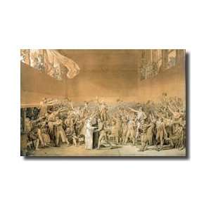   The Tennis Court Oath 20th June 1789 1791 Giclee Print