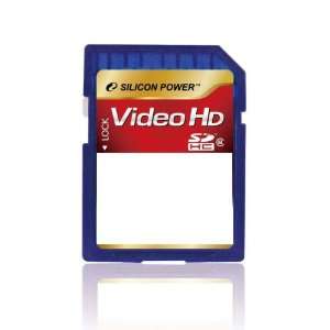  Silicon Power Full HD Video Secure Data SDHC Card 4GB 