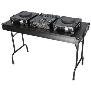   Road Case MA TABLE 48blk Black Series   Universal Fold Out DJ Table