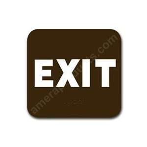  Exit Sign Brown 3811