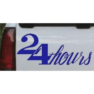  24 Hours Store Window Sign Business Car Window Wall Laptop 