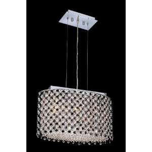  Eye catching oval fashioned crystal chandelier lighting 
